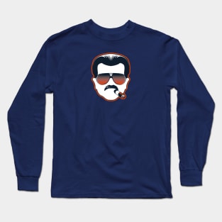 Mike Ditka Chicago Bears Coach Long Sleeve T-Shirt